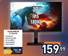 Ioplee - Gaming Monitor 27" Full Hd