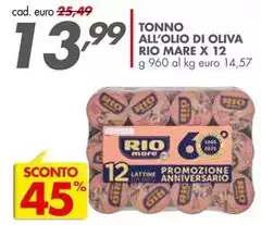 Rio Mare - Tonno All'Olio Di Oliva