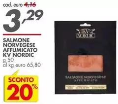 Kv nordic - Salmone Norvegese Affumicato