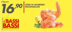 Bassi - Code Di Gambero Decongelate