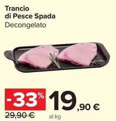 Trancio Di Pesce Spada