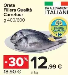 Carrefour - Orata Filiera Qualità