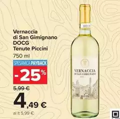 Tenute Piccini - Vernaccia Di San Gimignano DOCG