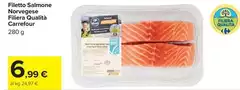 Carrefour - Filetto Salmone Norvegese Filiera Qualità