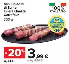 Carrefour - Mini Spiedini Di Suino Filiera Qualità
