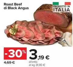 Roast Beef Di Black Angus