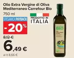 Carrefour Bio - Olio Extra Vergine Di Oliva Mediterraneo