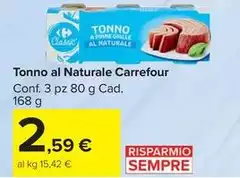 Carrefour - Tonno Al Naturale