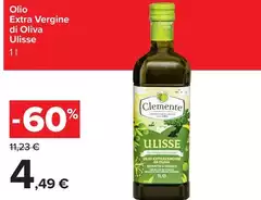 Clemente Olearia Dal 1895 - Olio Extra Vergine Di Oliva Ulisse