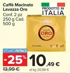 Lavazza - Caffè Macinato Oro