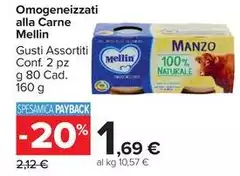 Mellin - Omogeneizzati Alla Carne