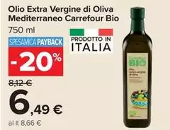 Carrefour Bio - Olio Extra Vergine Di Oliva Mediterraneo