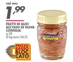 Consilia - Filetti Di Alici All'olio Di Oliva