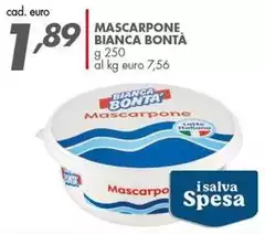Val bontà - Mascarpone Bianca