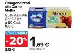 Mellin - Omogeneizzati Alla Carne