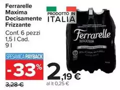 Ferrarelle - Maxima Decisamente Frizzante