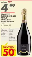 Asolo - Prosecco Superiore DOCG  Extra Dry