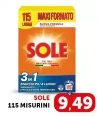 Sole - 115 Misurini