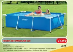Intex - Piscina Rettangolare 220