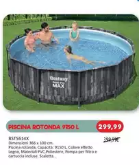 Bestway - Piscina Rotonda 9150 L