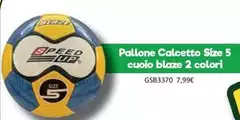 Pallone Calcetto Size 5 Cuoio Blaze 