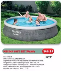 Bestway - Piscina Fast Set 396x84