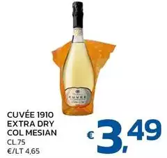 Col Mesian - Cuvée 1910  Extra Dry