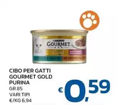 Purina - Cibo Per Gatti Gourmet Gold