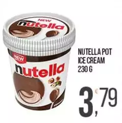 Nutella -  Pot Ice Cream