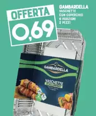 Gambardella - Vaschette Con Coperchio 6 Porzioni