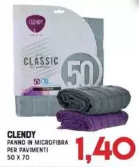 Clendy - Panno In Microfibra Per Pavimenti