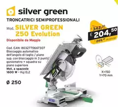 Silver Green - Troncatrici Semiprofessionali 