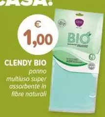 Clendy - Bio Panno Multiuso Super Assorbente In Fibre Naturali