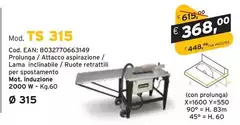 Banchi Sega TS 315