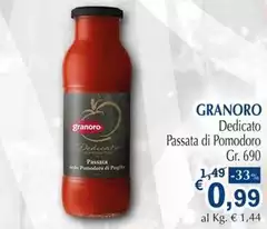 Granoro - Dedicato Passata Di Pomodoro