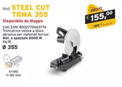 Steelcut Macchine Lavorazione Ferro Mod. STEEL CUT TRMA 355