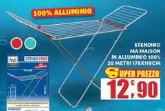 Stendino Ma Maison In Alluminio 100%