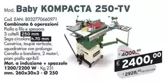 Baby Kompacta 250-tv