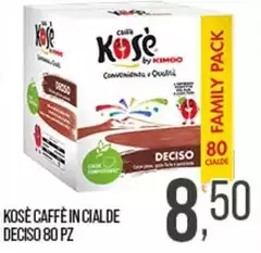 Kosè - Caffè In Cialde Deciso