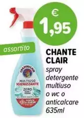 Chanteclair - Spray Detergente Multiuso O Wc O Anticalcare