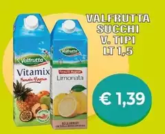 Valfrutta - Succhi 