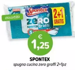 Spontex - Spugna Cucina Zero Graffi