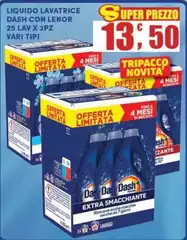 Dash - Liquido Lavatrice  Con Lenor
