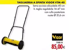 Vigor - Tagliaerba A Spinta VTM-40