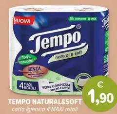Tempo - Natural&Soft Carta Igienica