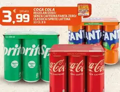 Coca Cola - Regular/zero/senza Caffeina/fanta Zero/ Classica/appiate Lattina