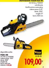 Vigor - Motoseghe Fox-40