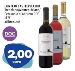 Conte Di Castelvecchio - Trebbiano/Montepulciano/ Cerasuolo D'Abruzzo DOC