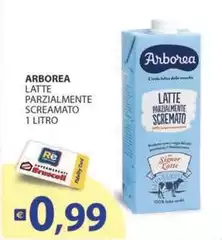 Arborea - Latte Parzialmente Scremato