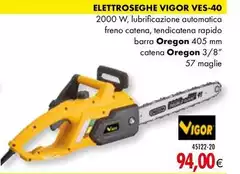 Vigor - Elettroseghe Ves-40